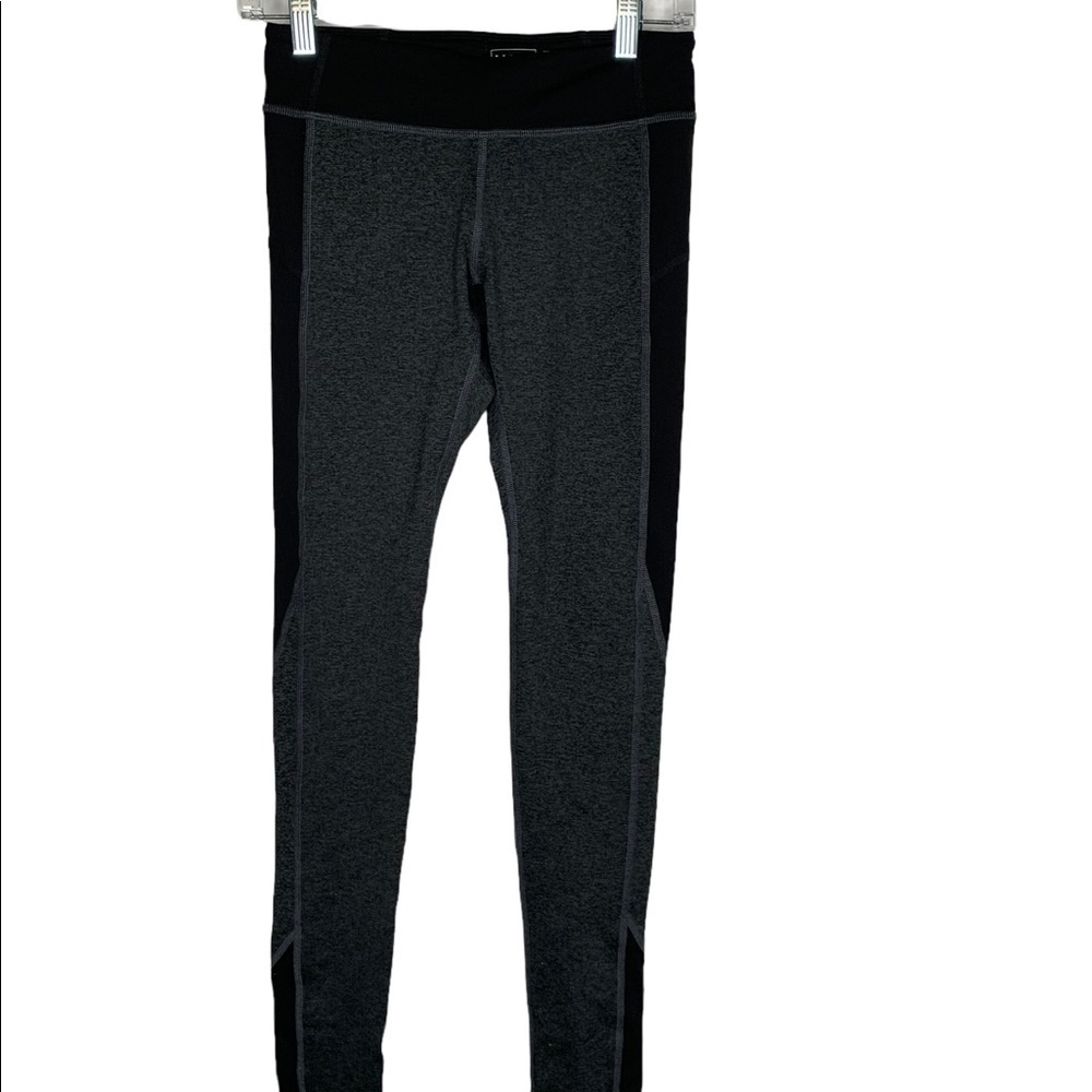 ll bean Womens Activewear Leggings size XXS gray Black